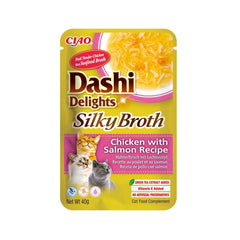 إينابا داشي ديلايت مرق حريري دجاج مع سمك السلمون 40 جم