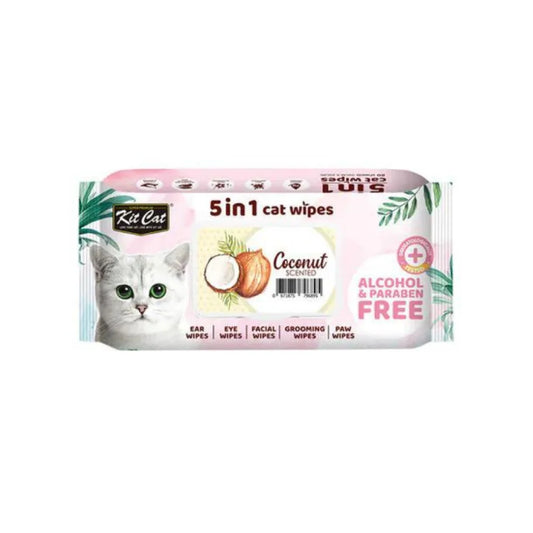 كت كات مناديل معطرة 5 في 1 80 منديل