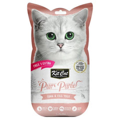 كيت كات بيوري تونة مع صفار البيض 1+4 × 15 جم