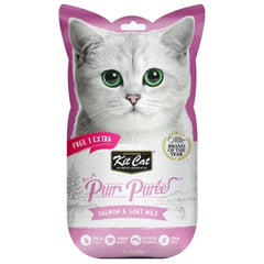 كيت كات بيوري سلمون مع حليب الماعز 1+4 × 15 جم