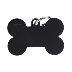 ماي فاميلي قلادة بايسك كبير جداً عظمة أسود