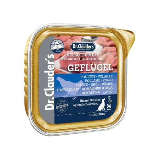 دكتور كلاودرز أوعية لحوم مختارة للكلاب 100 جم