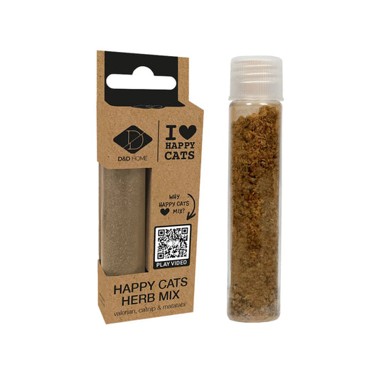 أي لوف هابي كاتس مزيج أعشاب قابلة لإعادة الملء بـ 2 أنبوب 1.5x1.5x10 سم