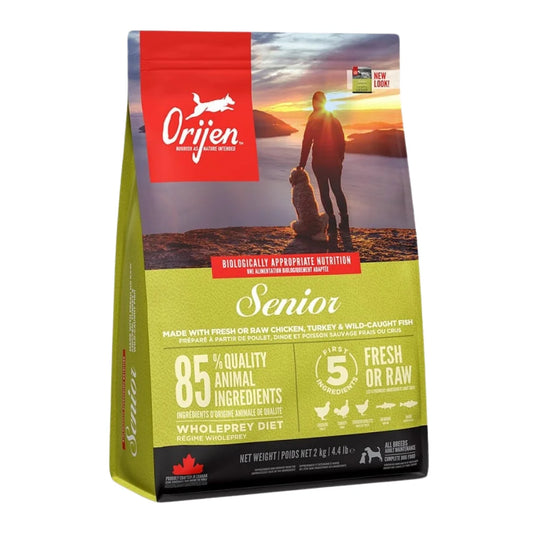 أوريجن طعام جاف للكلاب الكبار دجاج، ديك رومي وسمك