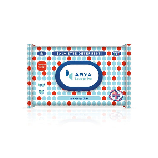 اريا مناديل رطبة بالكلورهكسيدين 30×20 سم 40 قطعة