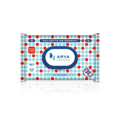 اريا مناديل رطبة بالكلورهكسيدين 30×20 سم 40 قطعة