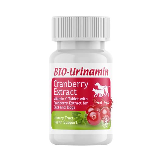 بيو بيت أكتيف بيو يورنامين فيتامين سي مع التوت البري للقطط والكلاب 40 قرصًا 12 جم
