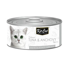 كت كات معلبات تونا وسمك الأنشوفة 80 جم