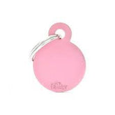 ماي فاميلي قلادة دائري كبير المونيوم