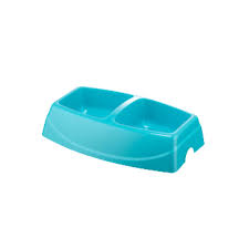 كانين قو وعاء طعام التوأم تركوازي ازرق