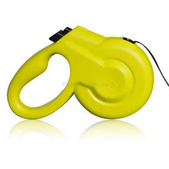 مشد أوتوماتيكي للتنزه قطط و كلاب أصفر M