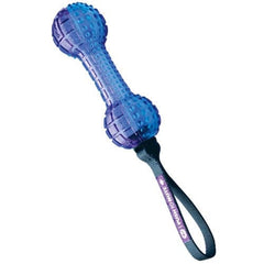 جيم دوق العاب كلاب شكل عظمة دائرية ربل مع حبل لون أزرق