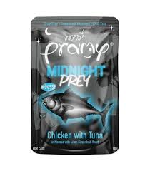 برامي في مرق ميدنايت بري دجاج وتونة أكياس للقطط 80 جم
