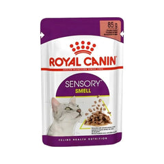 رويال سنسبل كانين سميل طعام رطب للقطط اظرف قطع لحم في المرق 85 غ