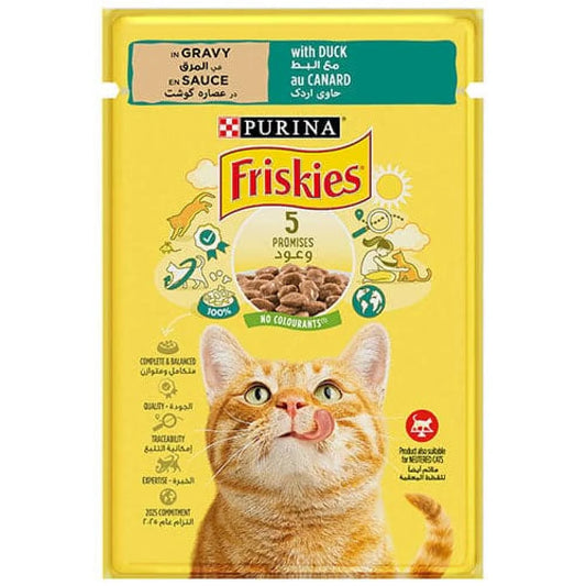 Friskies Duck in Gravy 85g