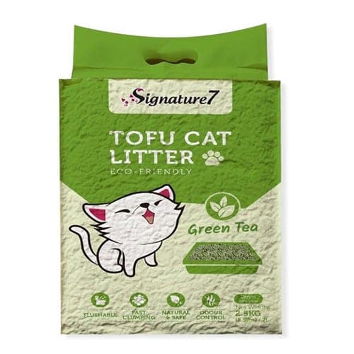 Signature 7 Tofu Cat Litter Green Tea 2.5kg