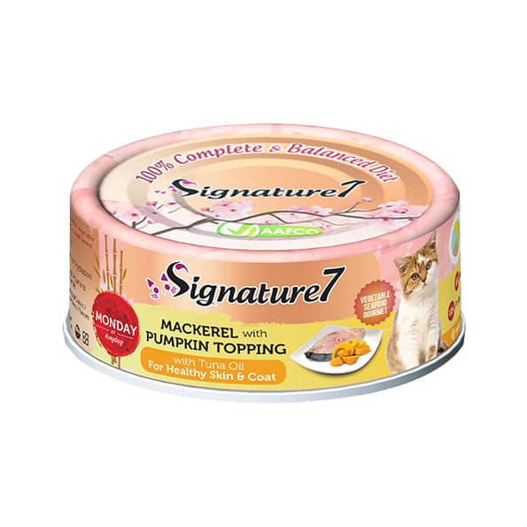 Signature 7 Mackerel &amp; Pumpkin Wet Cat Food 70g