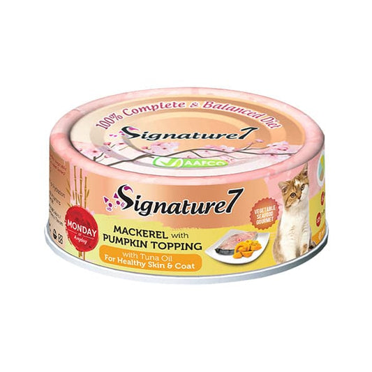 Signature 7 Mackerel &amp; Pumpkin Wet Cat Food 70g