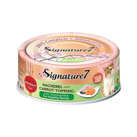 Signature 7 Mackerel &amp; Carrot Wet Cat Food 70g