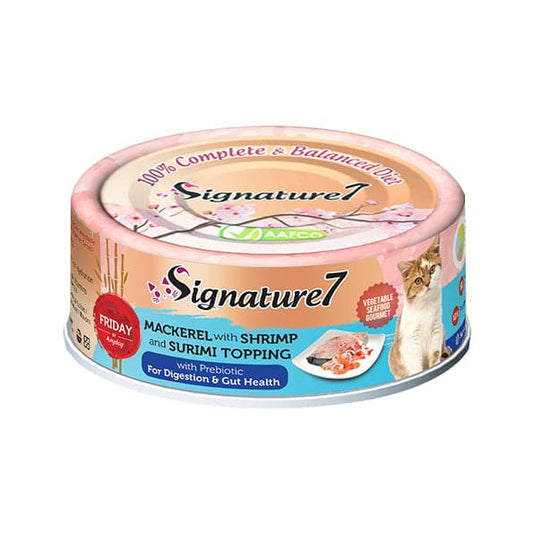 Signature 7 Mackerel, Shrimp &amp; Surimi Wet Cat Food 70g