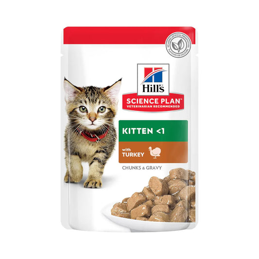 Hills Science Plan Wet Cat Food Turkey in Gravy 85g