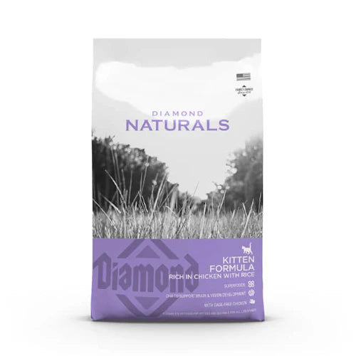 Diamond Naturals Dry Cat Food for Kittens Chicken &amp; Rice