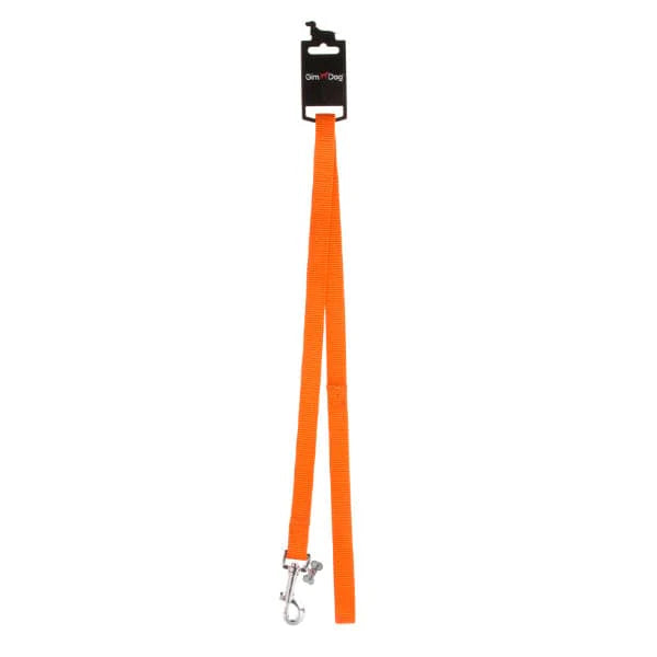 Jim Duke Dog Leash Orange 2x100cm