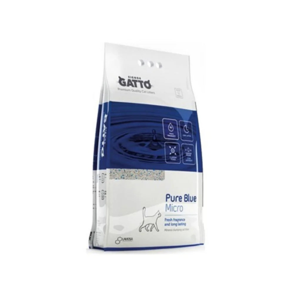 Senior Gato Pure Blue Cat Litter 10L