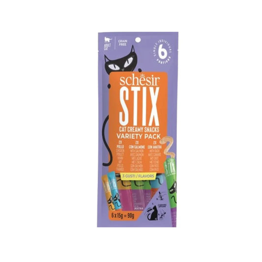 Sheba Kitten Liquid Assorted Sticks for Cats 6 x 15g