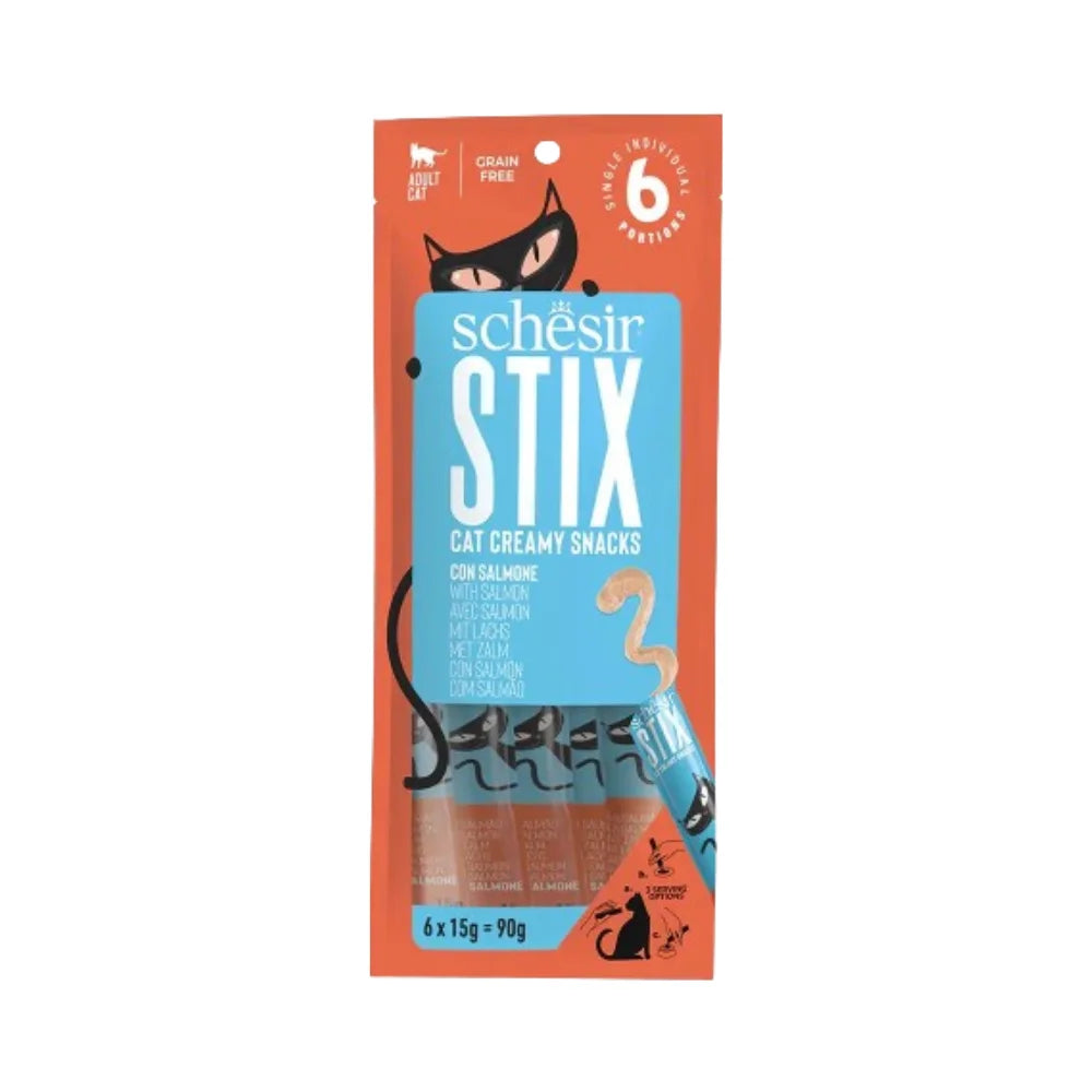 Sheba Kitten Salmon Liquid Sticks 6 x 15g