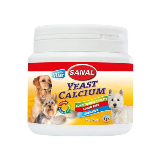 Sanal Calcium Yeast for Dogs 350g 