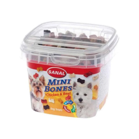 Sanal Chicken &amp; Beef Small Treats for Dogs 100g