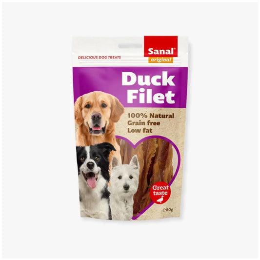 Sanal Dogs Duck Meat Slices 80g