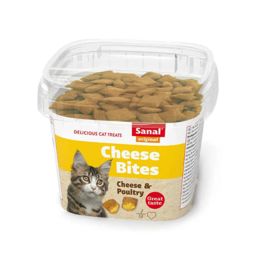 Sanal Cheese &amp; Chicken Healthy Treats for Cats 75g