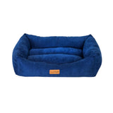 Feline Go Rectangular Bed for Cats and Dogs Blue