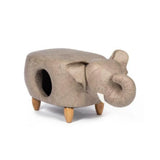 Kitty Power Paws Elephant Cat House Grey