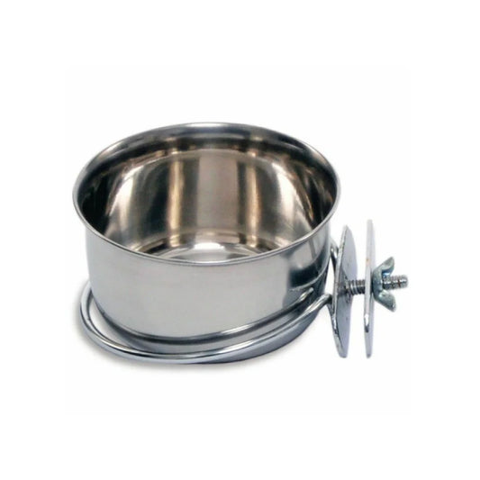 Previo Stainless Steel Bird &amp; Pet Bowl 850g