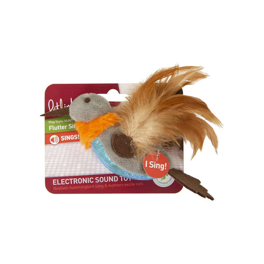 PetLinux Interactive Bird Toy with Sound for Cats