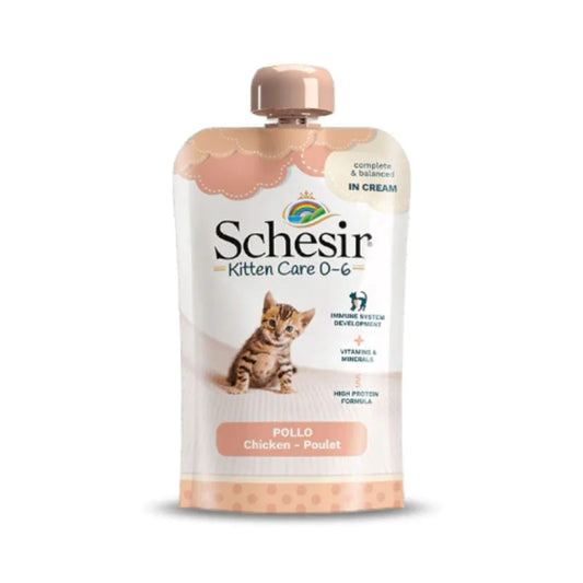 Sheba Kitten Care Sachets (0-6) Chicken Cream 150g