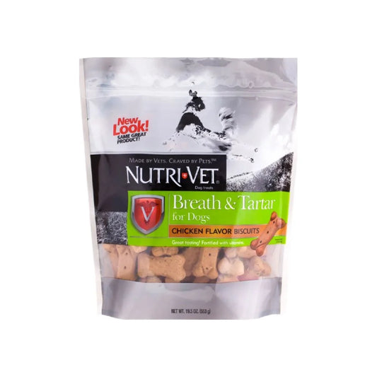 Nutrifit Lime &amp; Breath Chicken Biscuits for Dogs 553g