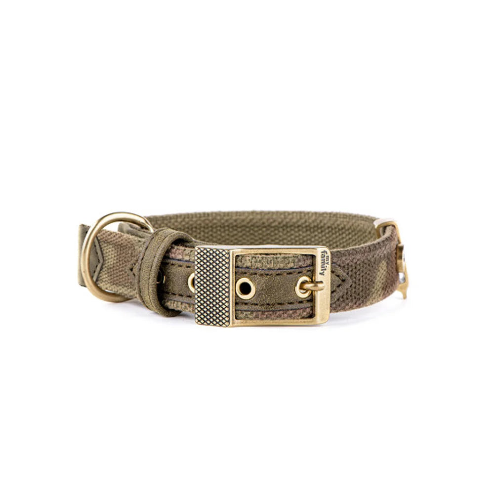 My Family West Green Nylon Collar 36x2.2cm