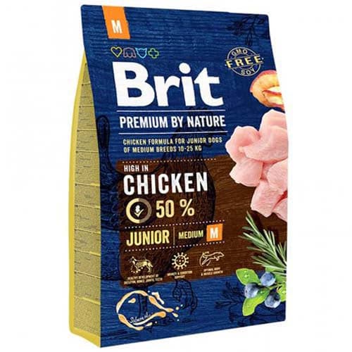 Brit Premium Junior for Small to Medium Breeds Chicken Flavor 3kg