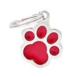 Red Cat Hand Aluminum Necklace