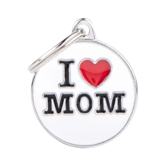 My Family I Love Mom Necklace (Medium)