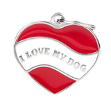 My Family Heart Necklace I Love My Dog