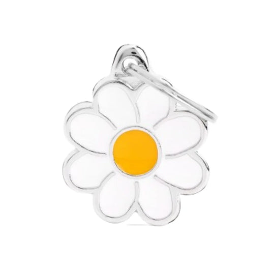 Distinctive circular flower necklace