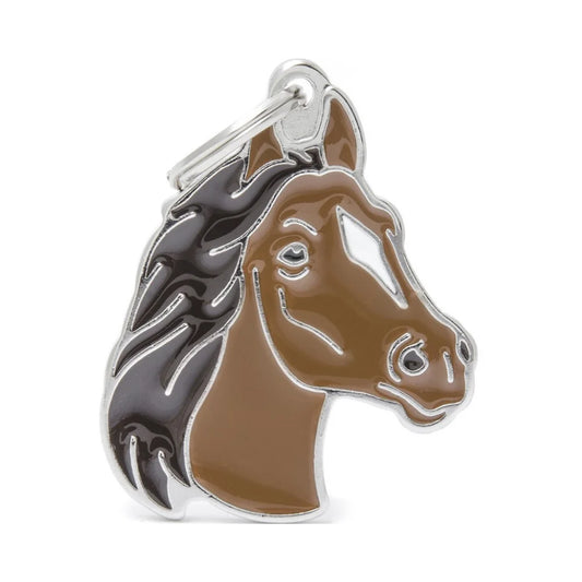 My Family Brown Horse Necklace