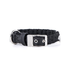 My Family Milan Black Nylon Collar, 45 x 2.2 cm, Medium