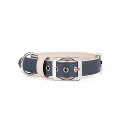 My Family Heritage Blue Leather Collar 31x1.6cm