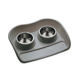 MPS Large Double Stainless Steel Bowl